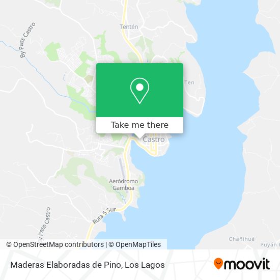 Maderas Elaboradas de Pino map