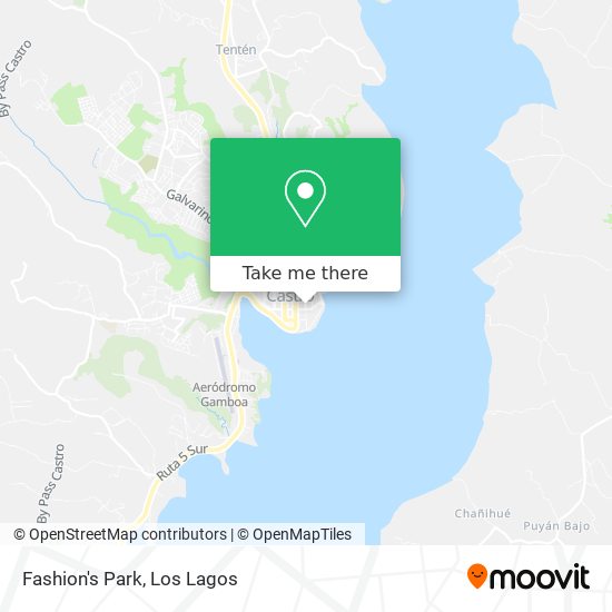 Mapa de Fashion's Park