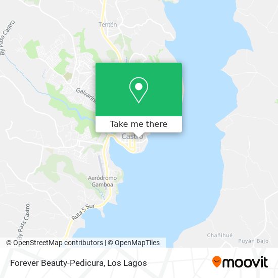 Mapa de Forever Beauty-Pedicura