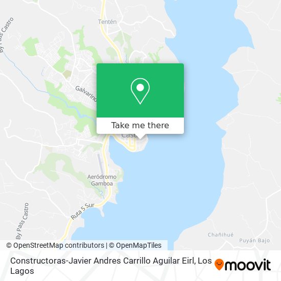 Constructoras-Javier Andres Carrillo Aguilar Eirl map