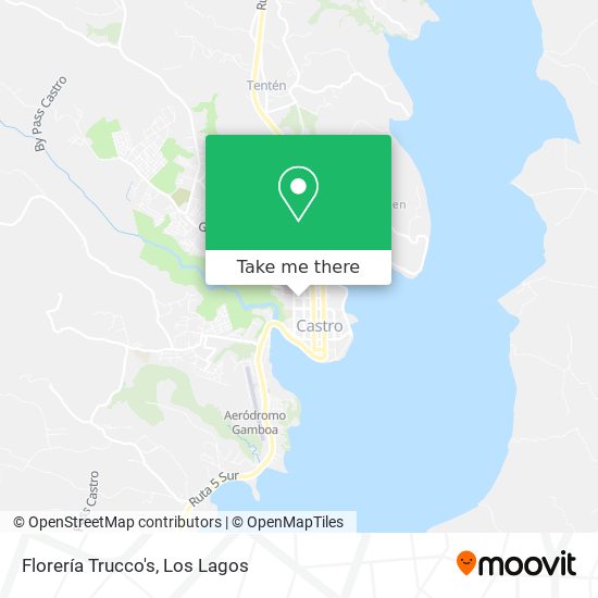 Mapa de Florería Trucco's