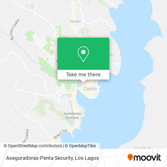 Aseguradoras-Penta Security map