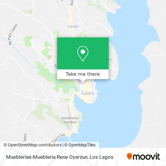 Mueblerias-Muebleria Rene Oyarzun map