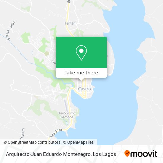 Arquitecto-Juan Eduardo Montenegro map