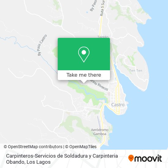 Carpinteros-Servicios de Soldadura y Carpinteria Obando map