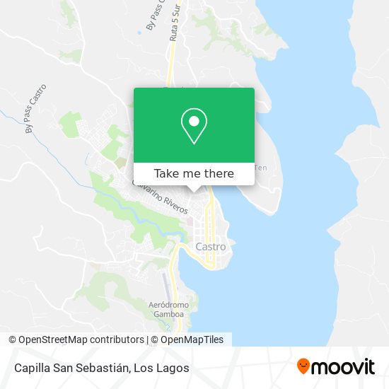 Capilla San Sebastián map