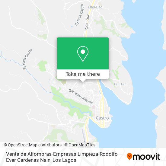 Venta de Alfombras-Empresas Limpieza-Rodolfo Ever Cardenas Nain map