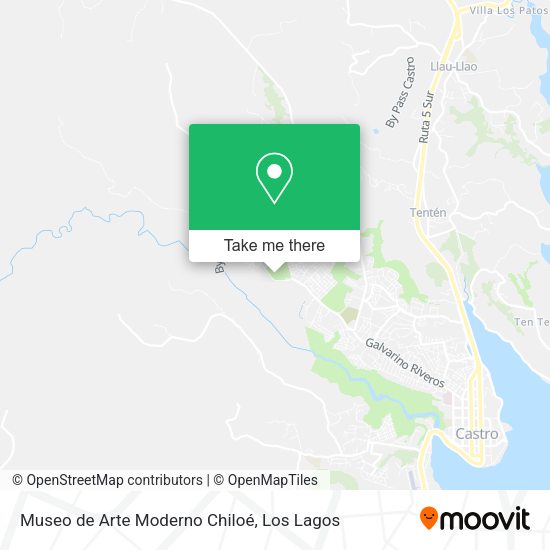 Museo de Arte Moderno Chiloé map
