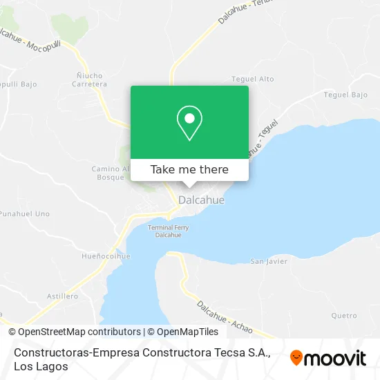 Constructoras-Empresa Constructora Tecsa S.A. map