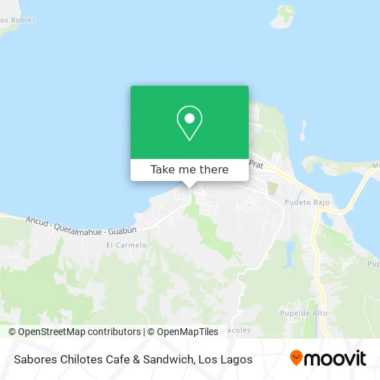 Sabores Chilotes Cafe & Sandwich map