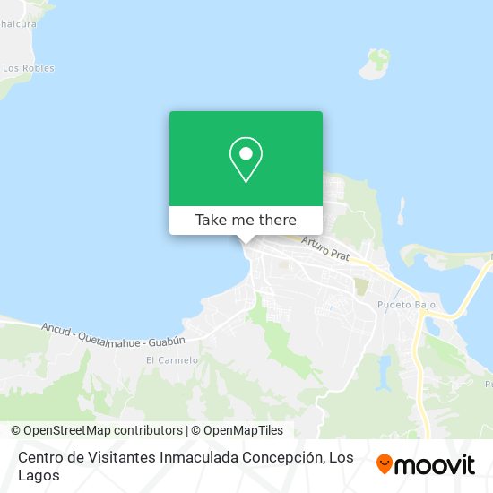 Mapa de Centro de Visitantes Inmaculada Concepción