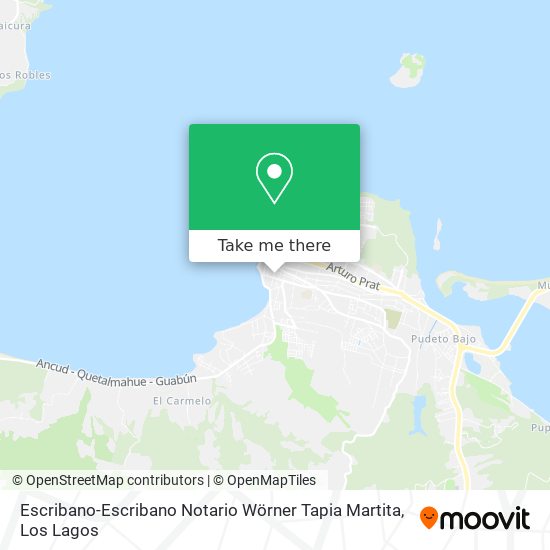 Escribano-Escribano Notario Wörner Tapia Martita map