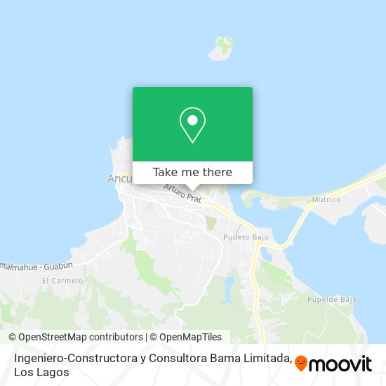 Mapa de Ingeniero-Constructora y Consultora Bama Limitada