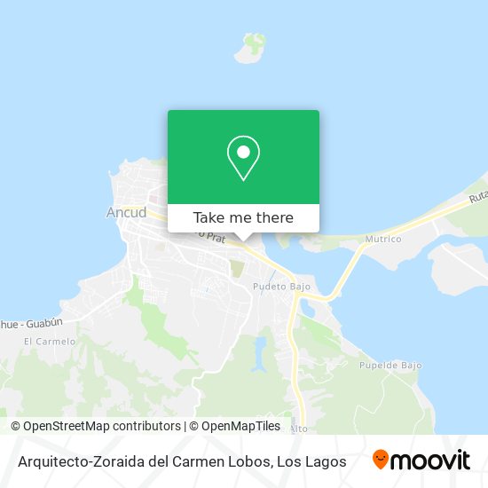 Arquitecto-Zoraida del Carmen Lobos map
