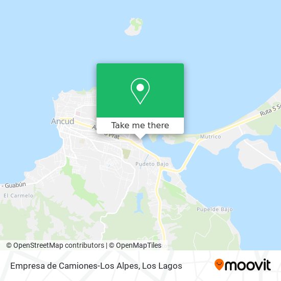 Empresa de Camiones-Los Alpes map