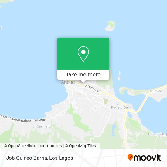 Mapa de Job Guineo Barria