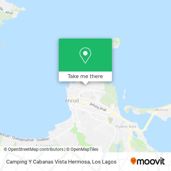 Camping Y Cabanas Vista Hermosa map