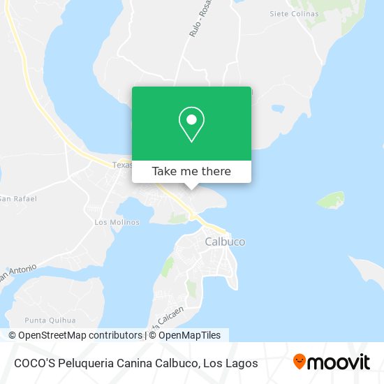 COCO'S Peluqueria Canina Calbuco map