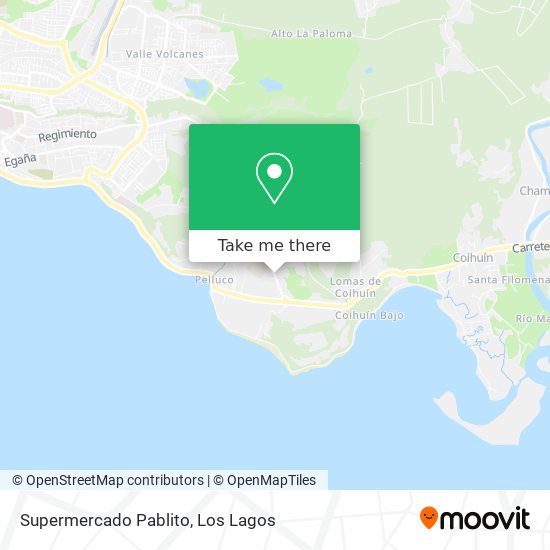 Mapa de Supermercado Pablito