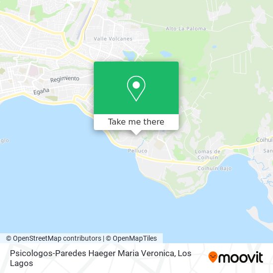 Psicologos-Paredes Haeger Maria Veronica map