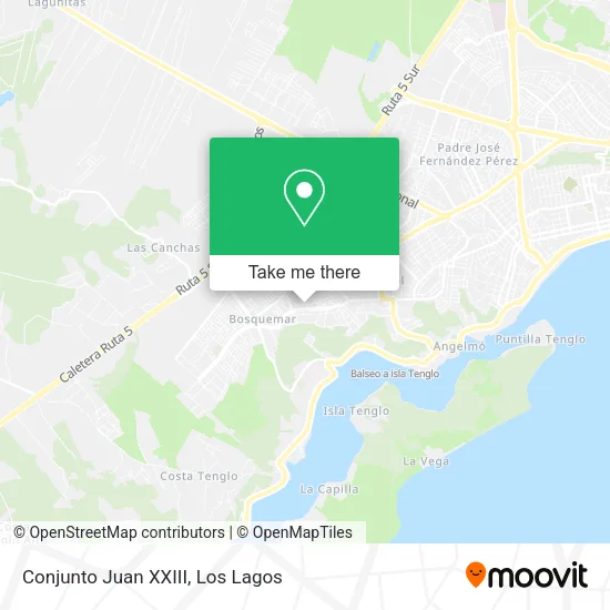 Mapa de Conjunto Juan XXIII