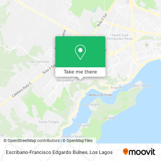 Mapa de Escribano-Francisco Edgardo Bulnes