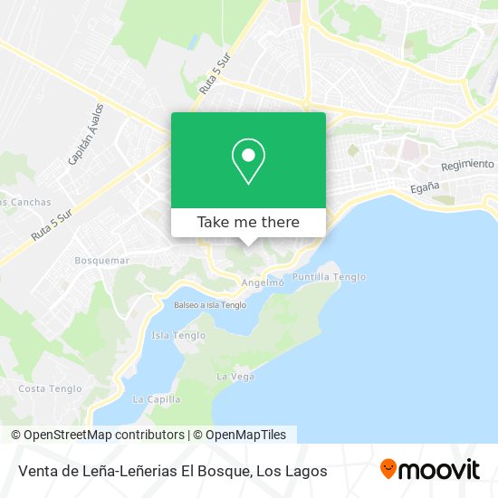 Venta de Leña-Leñerias El Bosque map