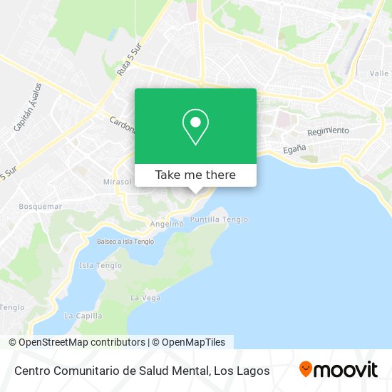 Centro Comunitario de Salud Mental map