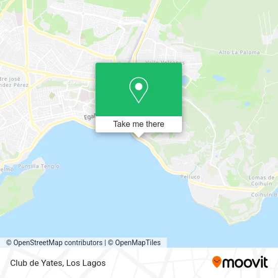 Club de Yates map