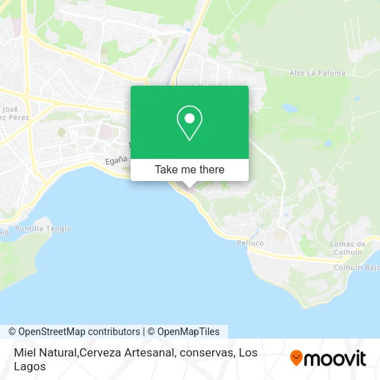 Miel Natural,Cerveza Artesanal, conservas map