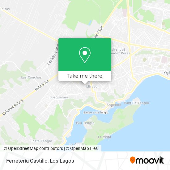 Ferretería Castillo map