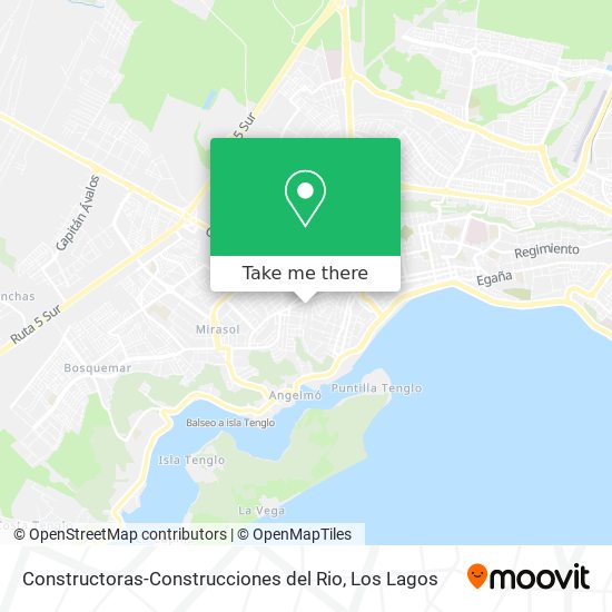 Mapa de Constructoras-Construcciones del Rio