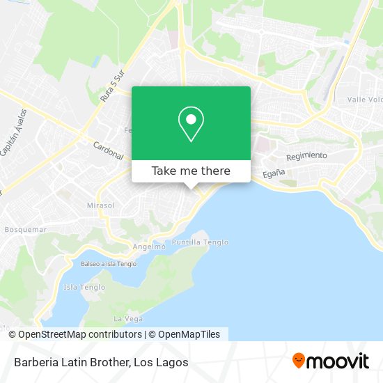 Barberia Latin Brother map