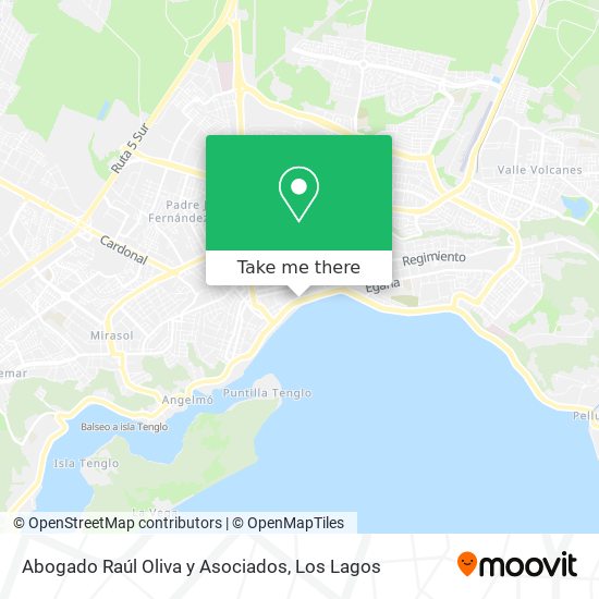 Abogado Raúl Oliva y Asociados map
