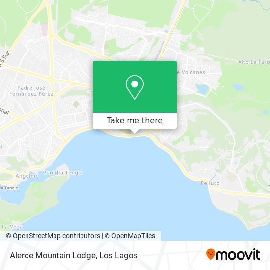 Mapa de Alerce Mountain Lodge