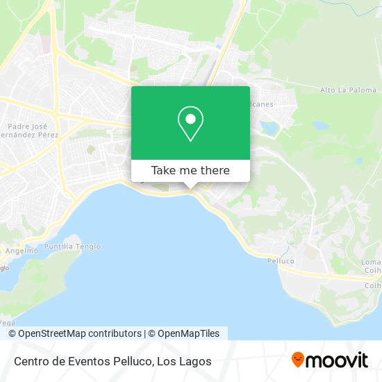 Centro de Eventos Pelluco map