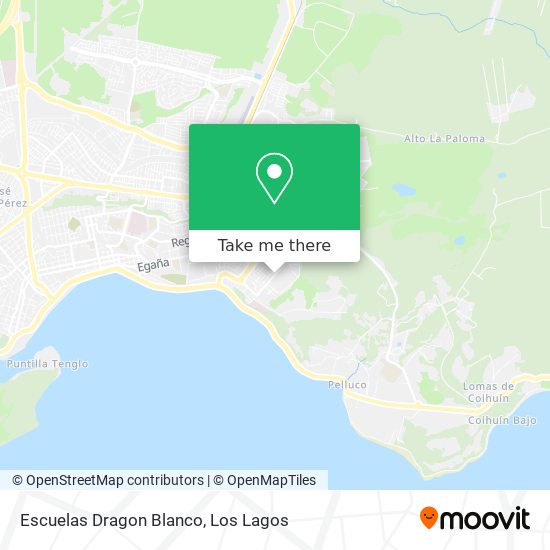 Mapa de Escuelas Dragon Blanco