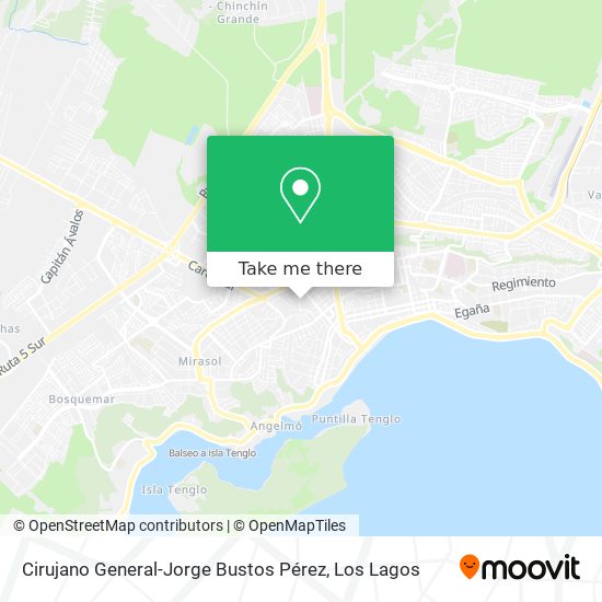 Cirujano General-Jorge Bustos Pérez map