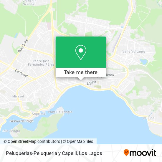 Peluquerias-Peluqueria y Capelli map
