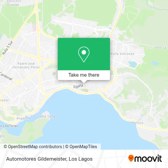 Automotores Gildemeister map