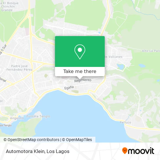 Automotora Klein map