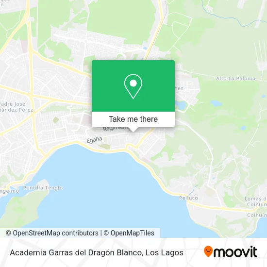 Mapa de Academia Garras del Dragón Blanco