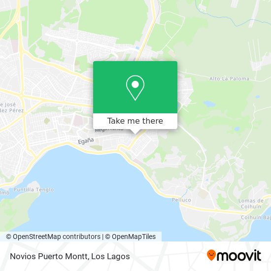 Mapa de Novios Puerto Montt