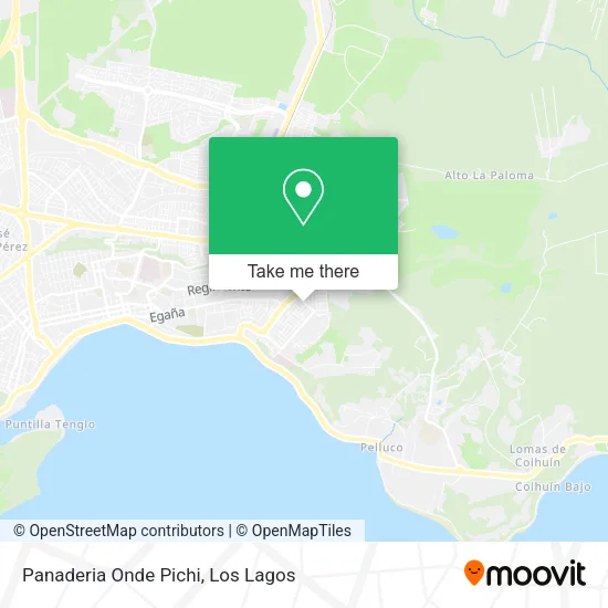 Panaderia Onde Pichi map