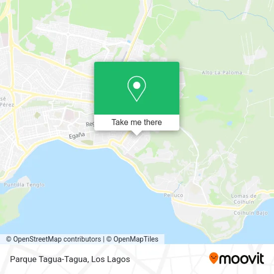 Parque Tagua-Tagua map