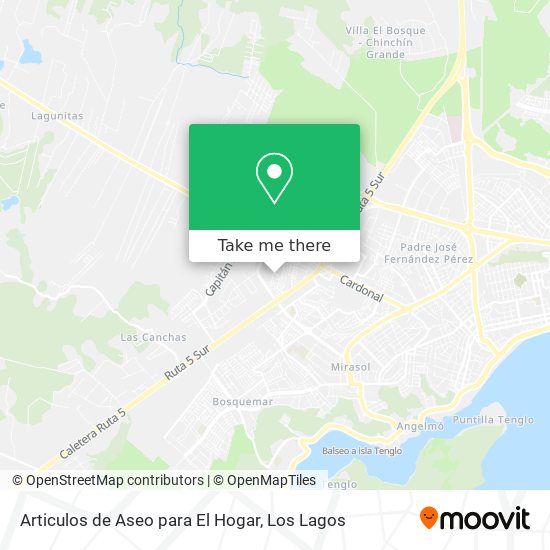 Articulos de Aseo para El Hogar map