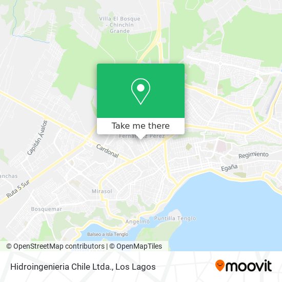 Hidroingenieria Chile Ltda. map