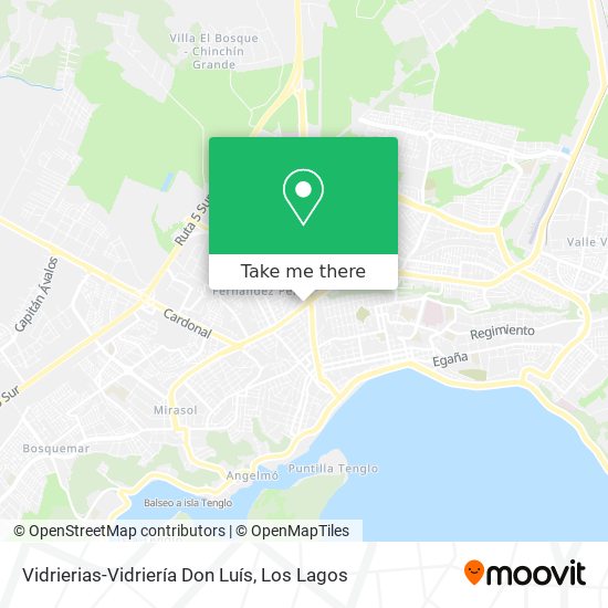 Vidrierias-Vidriería Don Luís map