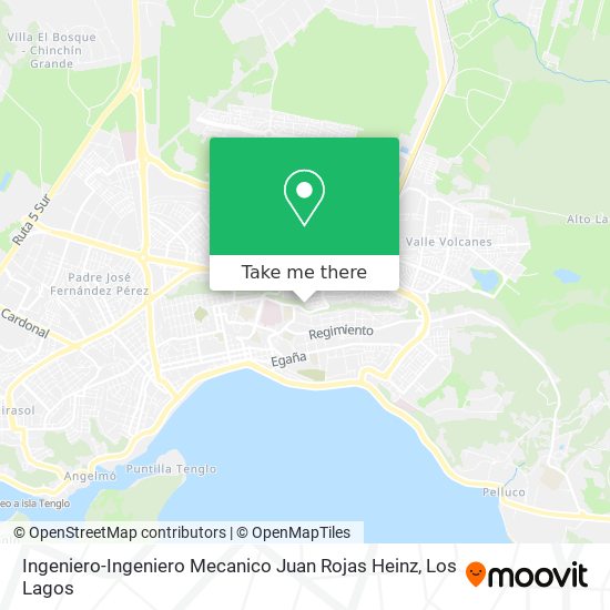 Ingeniero-Ingeniero Mecanico Juan Rojas Heinz map