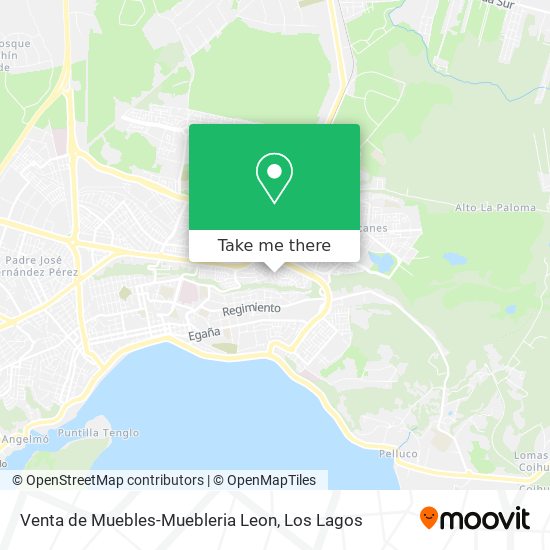 Mapa de Venta de Muebles-Muebleria Leon